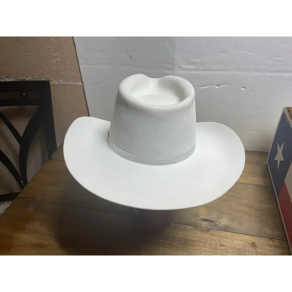 Vintage American Hat Company Felt Cowboy Hat Made in USA Size 6 7/8 Western Box